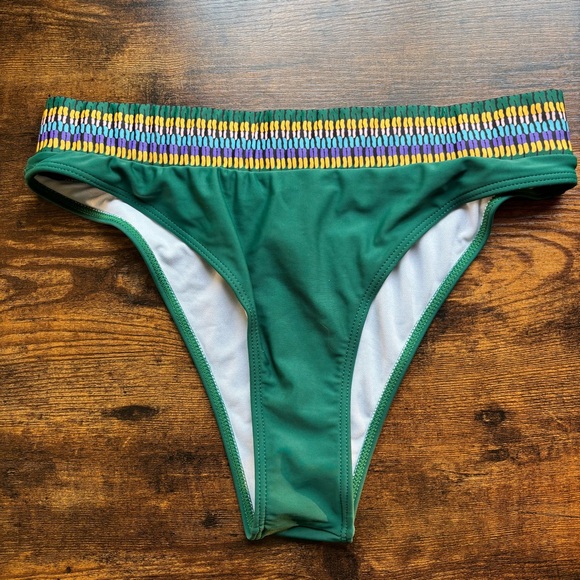 🌸 3/$25 SHEIN Green Bikini Swimwear - Picture 6 of 9